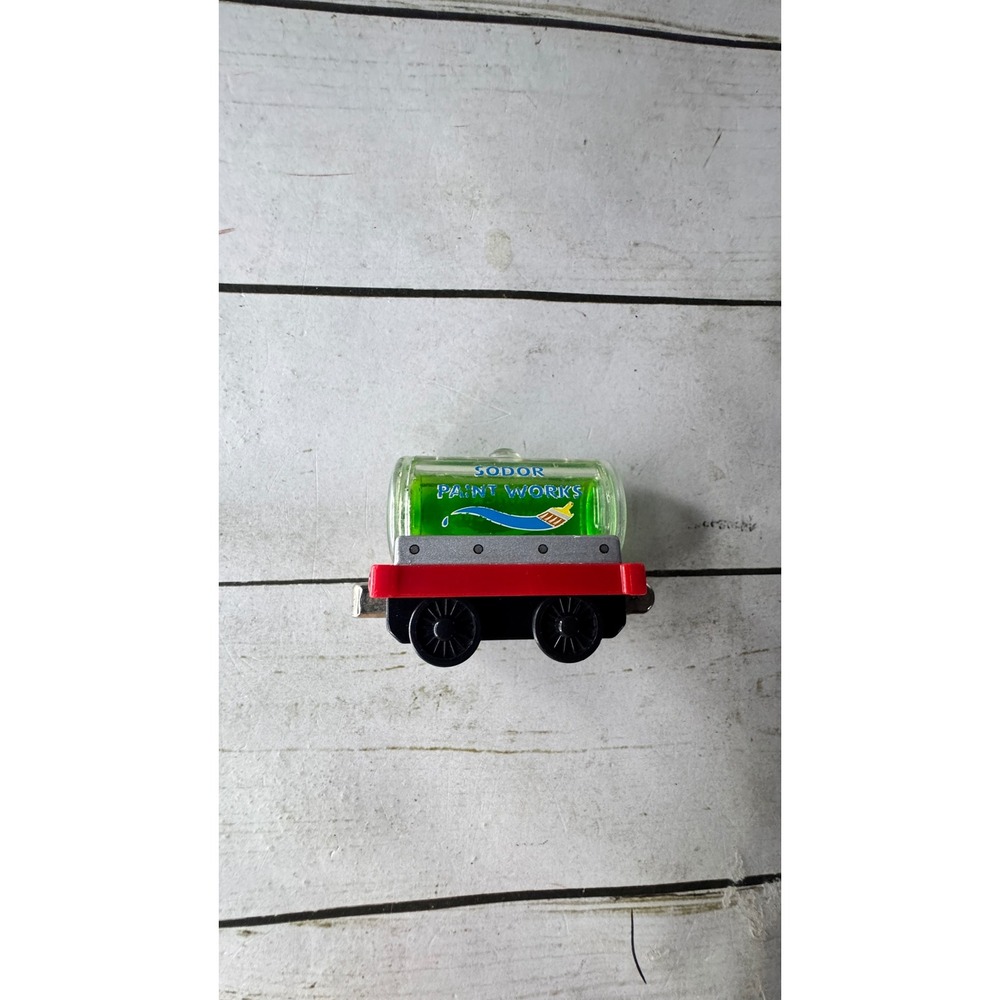 Thomas & Friends Take Along Thomas Percy Sodor Paint Works Train Lot 2002 - Picture 13 of 14